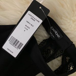 Brand new lace open back dress